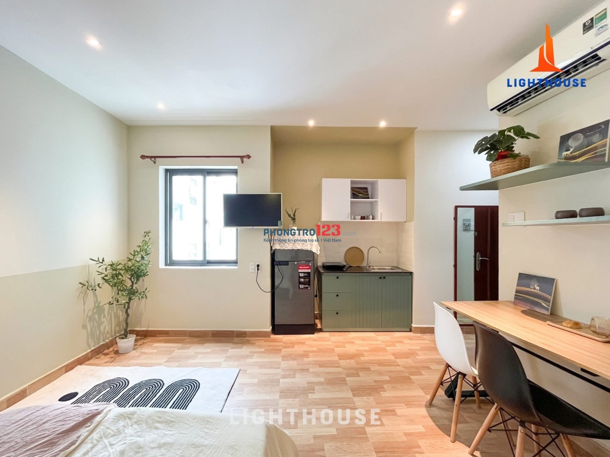STUDIO FULL NỘI THẤT NGAY NGUYỄN CỬU VÂN CẦU THỊ NGHÈ
