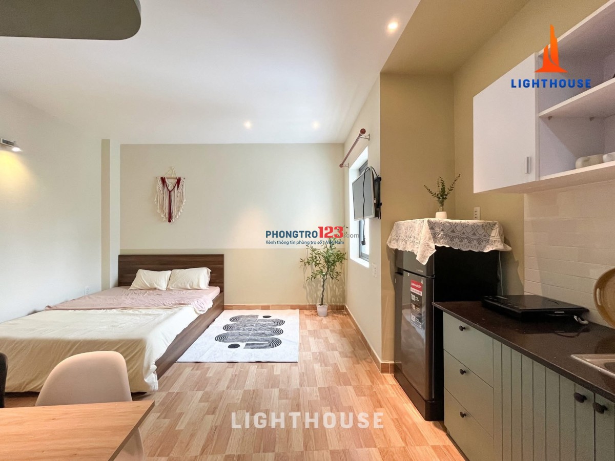 STUDIO FULL NỘI THẤT NGAY NGUYỄN CỬU VÂN CẦU THỊ NGHÈ