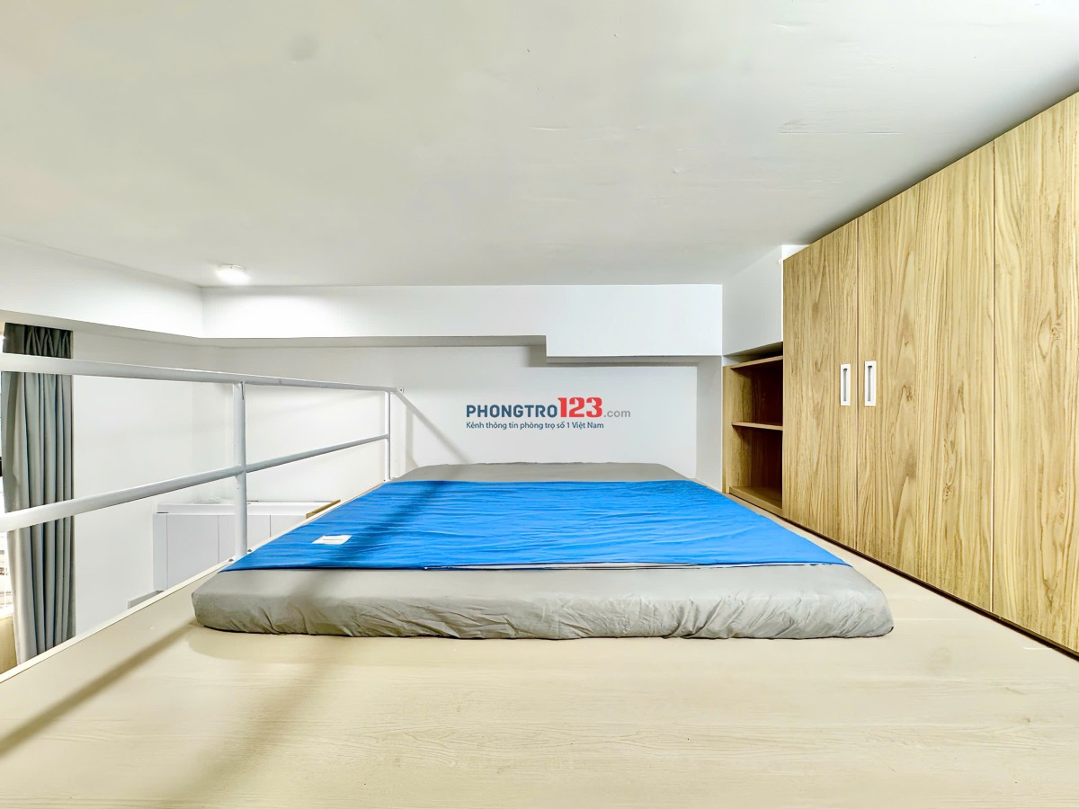 KHAI TRƯƠNG CĂN HỘ DỊCH VỤ DUPLEX - BAN CÔNG, MÁY GIẶT RIÊNG NGAY BV LÊ VĂN THỊNH