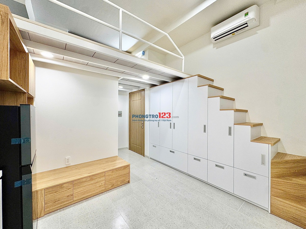 KHAI TRƯƠNG CĂN HỘ DỊCH VỤ DUPLEX - BAN CÔNG, MÁY GIẶT RIÊNG NGAY BV LÊ VĂN THỊNH