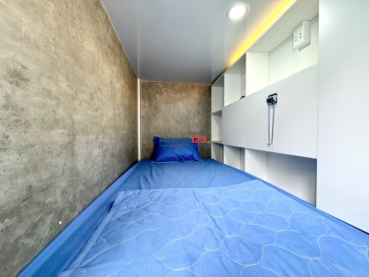 Chính chủ cho thuê sleepbox, ký túc xá trung tâm quận 7 bao phí