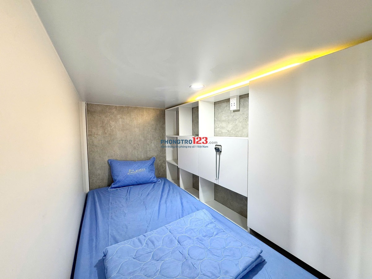 Chính chủ cho thuê sleepbox, ký túc xá trung tâm quận 7 bao phí