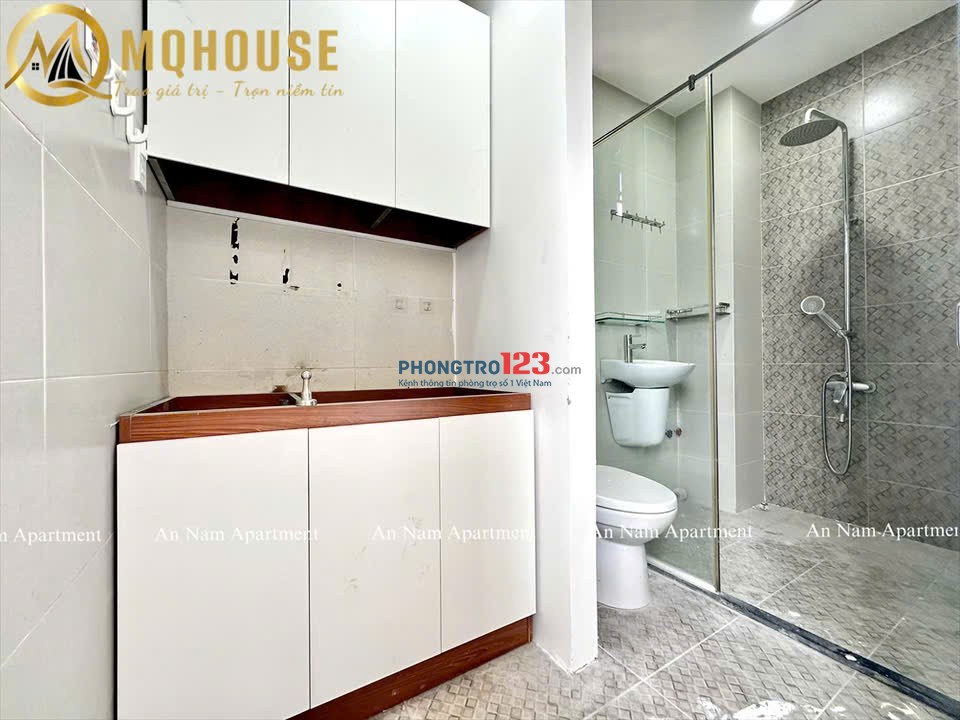 KHAI TRƯƠNG CĂN HỘ 1PN FULL NỘI THẤT BAN CÔNG THOÁNG SÁNG Ở BÌNH THẠNH GIÁP Q1,Q3 - LH: 0334998413