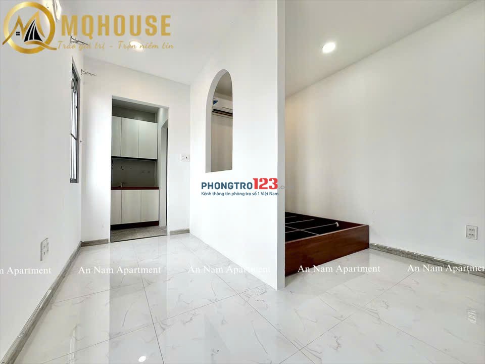 KHAI TRƯƠNG CĂN HỘ 1PN FULL NỘI THẤT BAN CÔNG THOÁNG SÁNG Ở BÌNH THẠNH GIÁP Q1,Q3 - LH: 0334998413