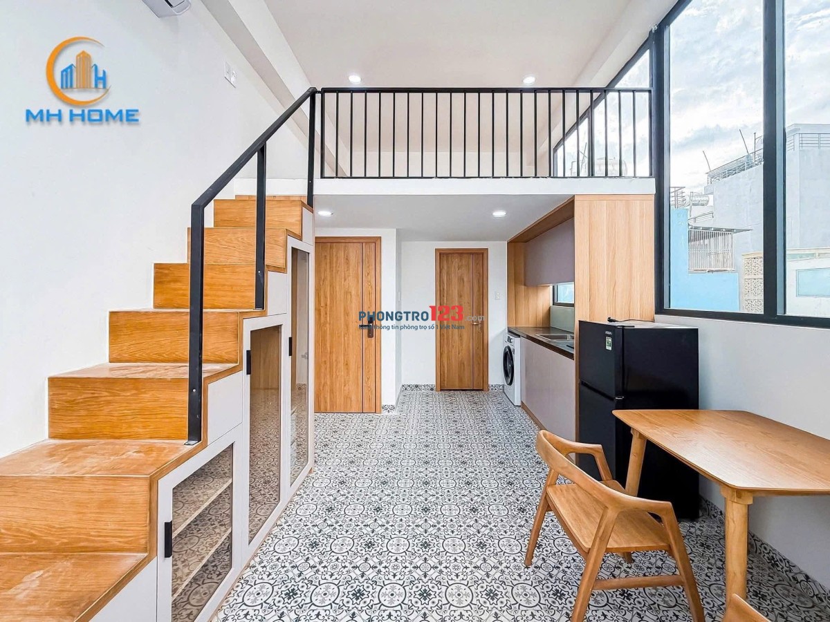 Cho Thuê Căn Hộ Duplex Full Nội Thất Gần Vincom Cộng Hoà, Tân Bình