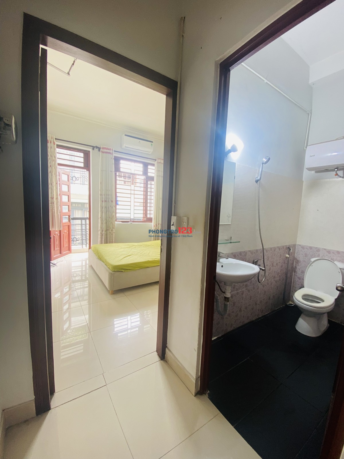 Cho nữ thuê phòng trọ trung tâm Q10, sử dụng tiện ích nhà nguyên căn, không ở chung với chủ