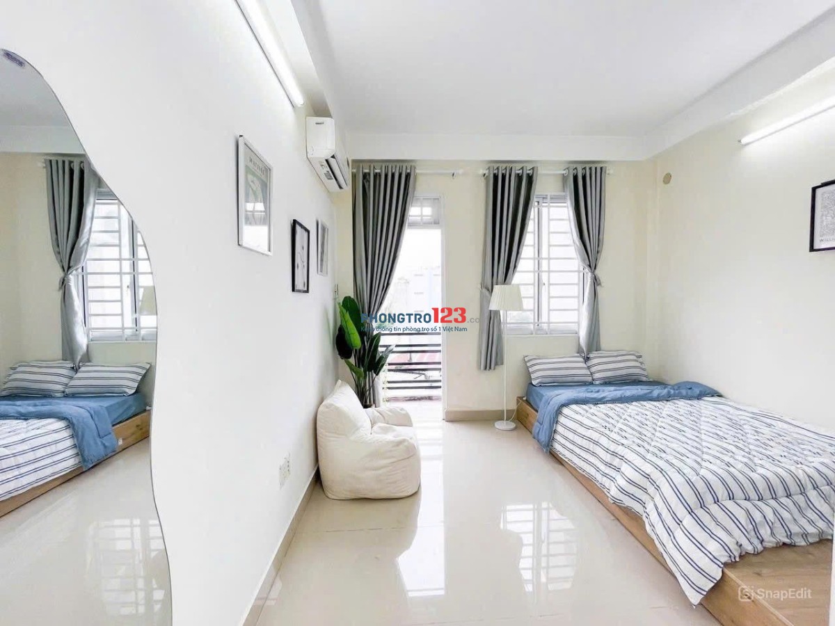 1 PHÒNG NGỦ BANCOL SIÊU ĐẸP NGAY NGUYỄN THÁI SƠN