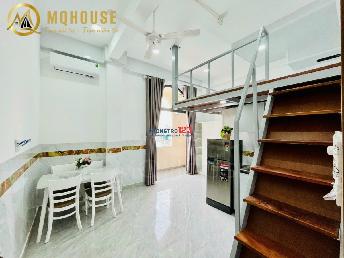 Phòng trọ Duplex – Full nội thất – Ban công thoáng mát – Giá siêu rẻ ngay Cộng Hòa