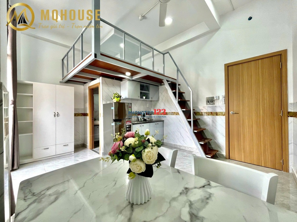Phòng trọ Duplex – Full nội thất – Ban công thoáng mát – Giá siêu rẻ ngay Cộng Hòa