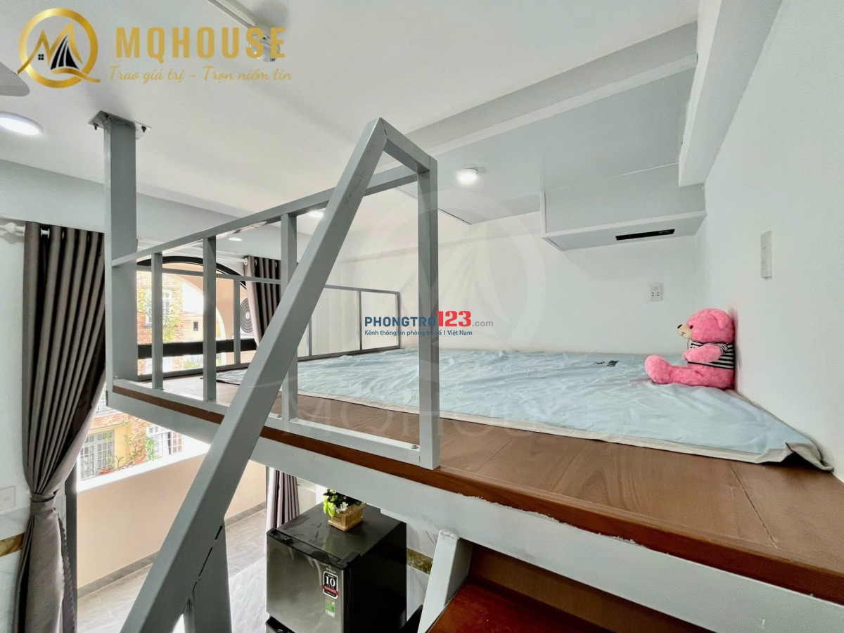 Phòng trọ Duplex – Full nội thất – Ban công thoáng mát – Giá siêu rẻ ngay Cộng Hòa