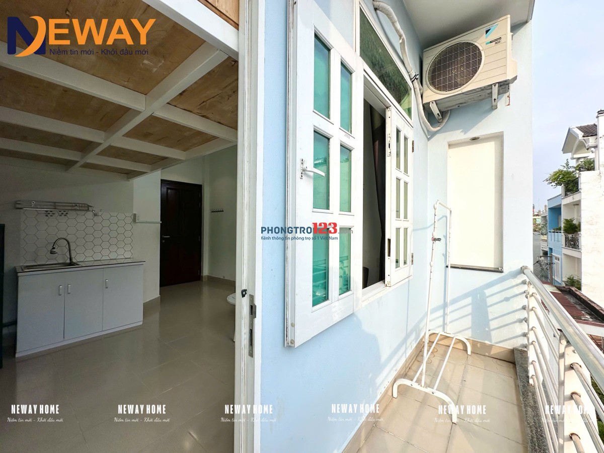 Cho Thuê Căn Hộ Duplex Full Nội Thất, Có Ban Công, Gác Cao – Phòng Thoáng Mát