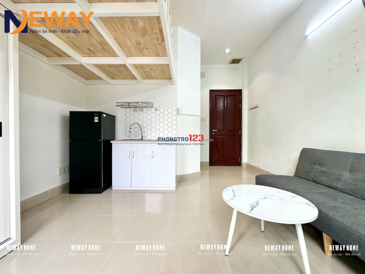 Cho Thuê Căn Hộ Duplex Full Nội Thất, Có Ban Công, Gác Cao – Phòng Thoáng Mát