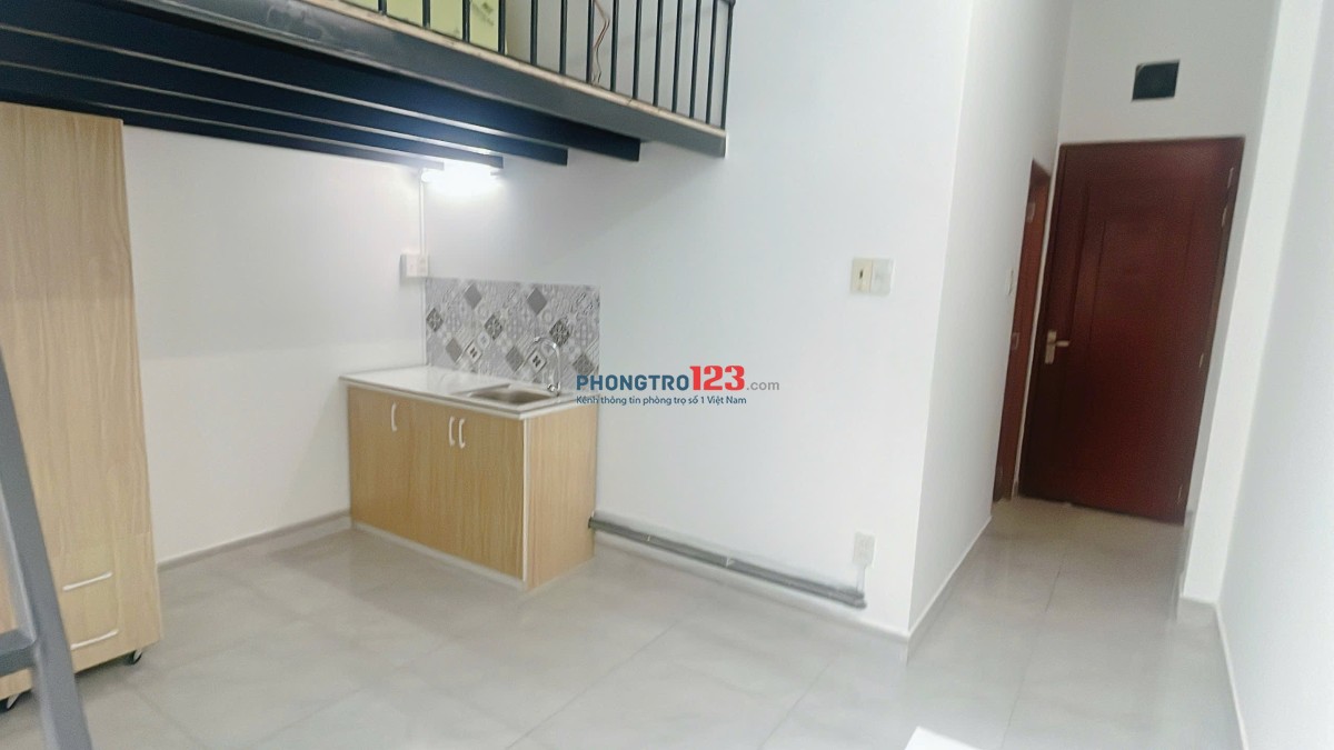 CĂN HỘ CÓ GÁC FULL NỘI THẤT – CỬA SỔ TO TÂN QUÝ GẦN ĐẠI HỌC VĂN HIẾN - THUẬN TIỆN DI CHUYỂN Q10