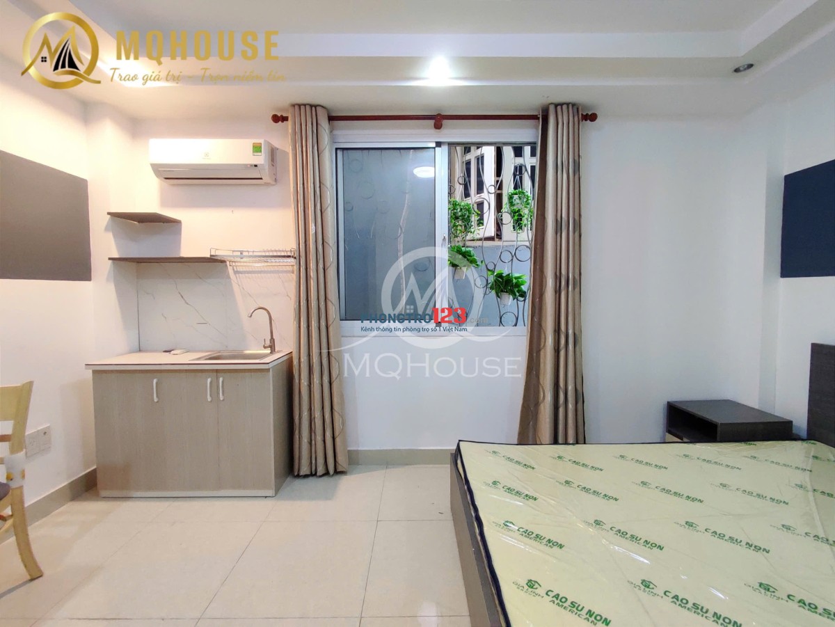 CHO THUÊ STUDIO FULL NỘI THẤT CÓ CỬA SỔ TẠI CỘNG HÒA – TÂN BÌNH