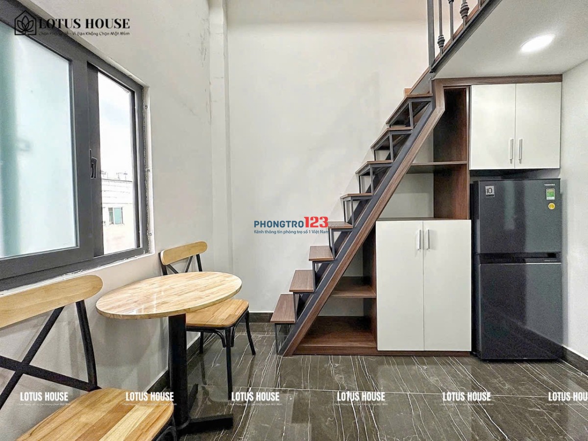 Cho thuê căn duplex tại đường Kênh Tân Hóa, Tân Phú.