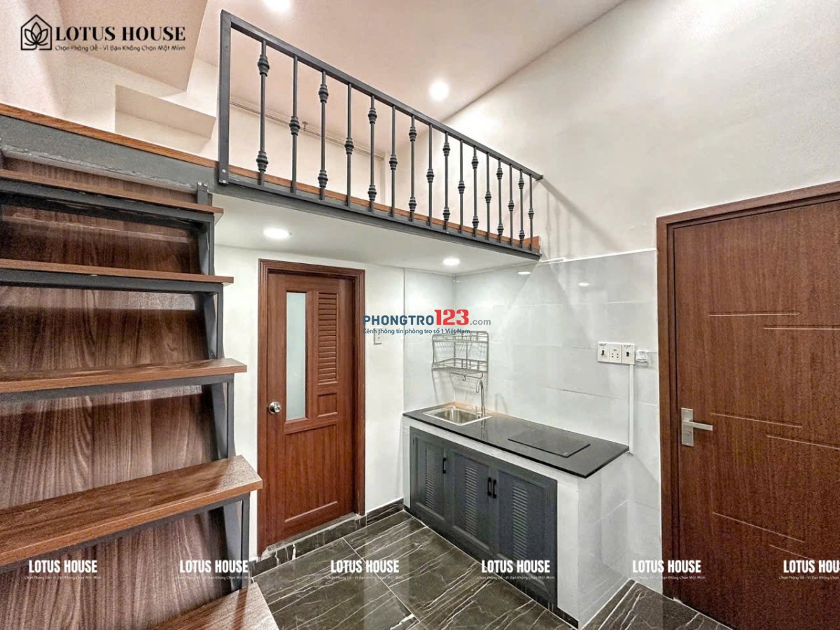 Cho thuê căn duplex tại đường Kênh Tân Hóa, Tân Phú.