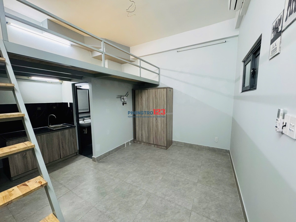 Cho thuê phòng trọ có gác full nt tại Tân Phú