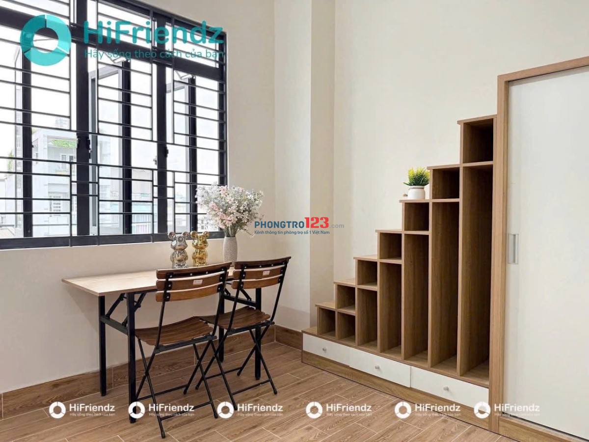 Cho thuê căn Duplex cửa sổ trời thoáng mát – Full nội thất cao cấp, Tân Bình