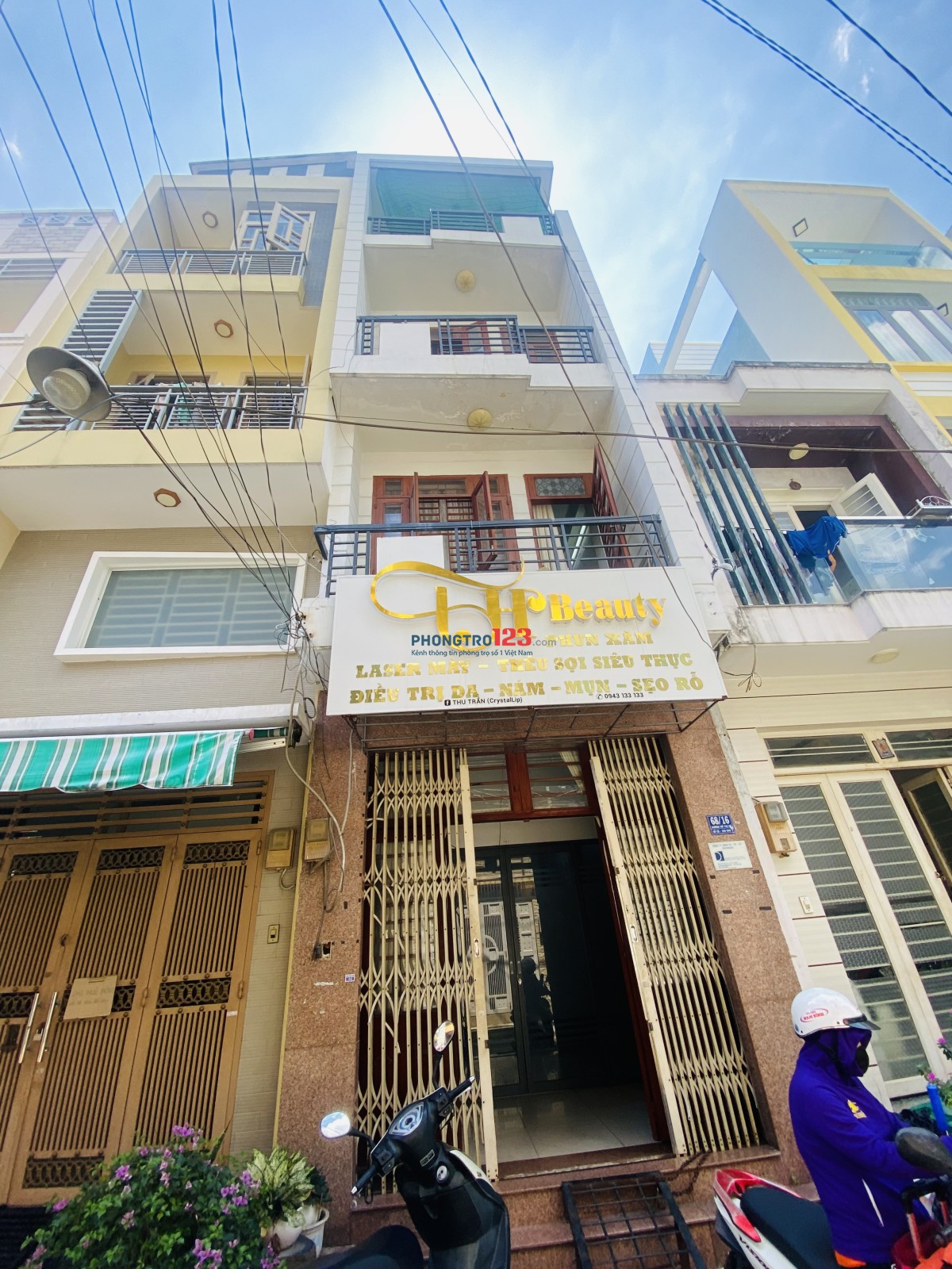 Cho nữ thuê phòng trọ trung tâm Q10, sử dụng tiện ích nhà nguyên căn, không ở chung với chủ