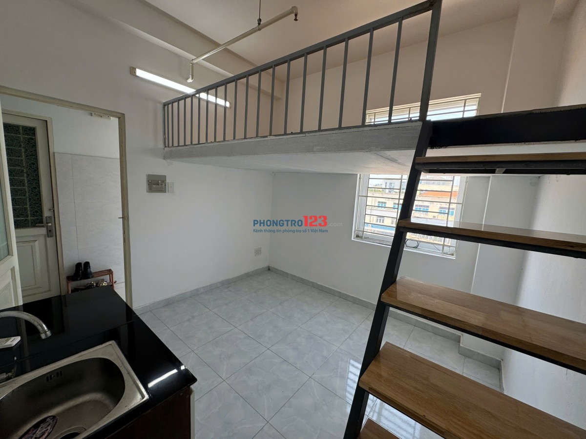 PHÒNG GÁC RỘNG - CỬA SỔ TRỜI SIÊU THOÁNG - GẦN CHỢ AN NHƠN