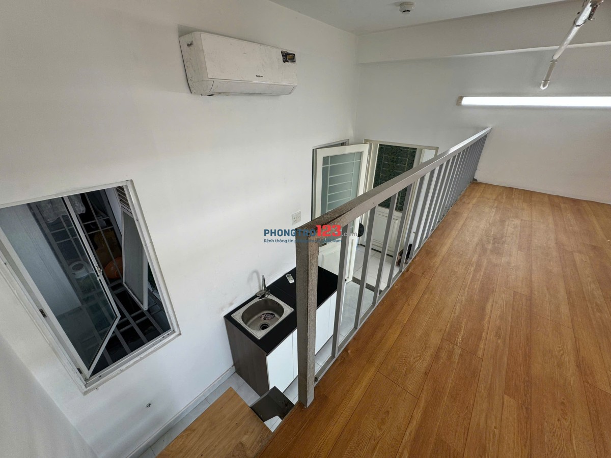 PHÒNG GÁC RỘNG - CỬA SỔ TRỜI SIÊU THOÁNG - GẦN CHỢ AN NHƠN