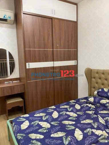 Chung cư 590, CMT8, P. 11, Quận 3 căn 2p ngủ, có NTCB, ban công 12tr/th