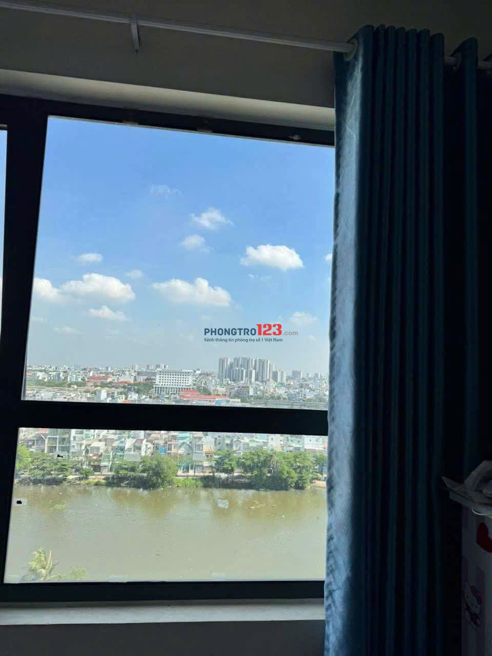 chung cư Central Plaza, P3, Tân Bình: 2p ngủ giá 12tr5/th