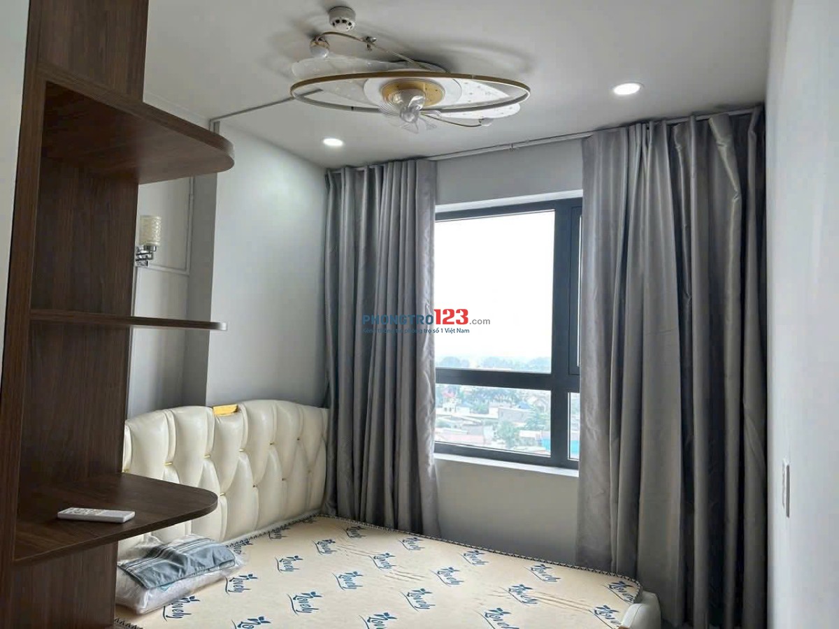 Chung Cư 8X plus, Tân Thới Nhất, Q12: 75m2 - 2p ngủ, NTCC, 9tr/th.