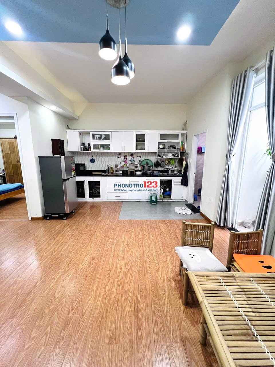 Chung cư Ruby, Nguyễn Sỹ Sách, TB: 2p ngủ, 2wc, full NT, 9tr/tháng