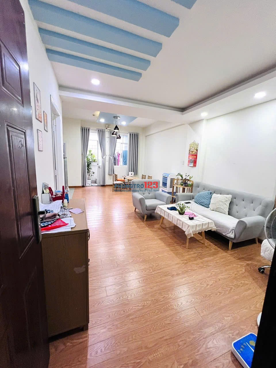 Chung cư Ruby, Nguyễn Sỹ Sách, TB: 2p ngủ, 2wc, full NT, 9tr/tháng