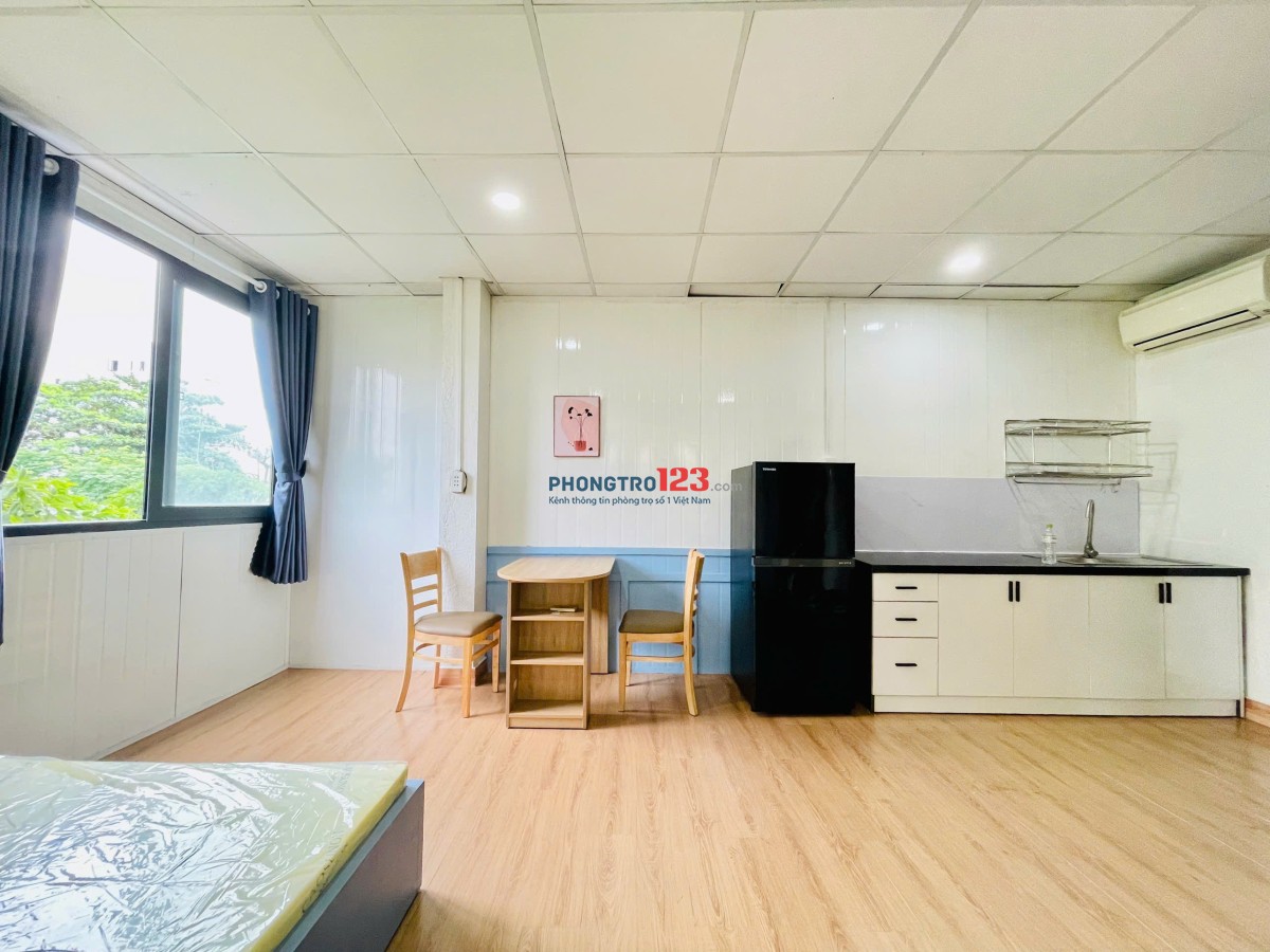 KHAI TRƯƠNG PHÒNG 38M2 CỬA SỔ LỚN MẶT TIỀN NƠ TRANG LONG GẦN CHỢ BÀ CHIỄU GIÁP Q1, PHÚ NHUẬN.