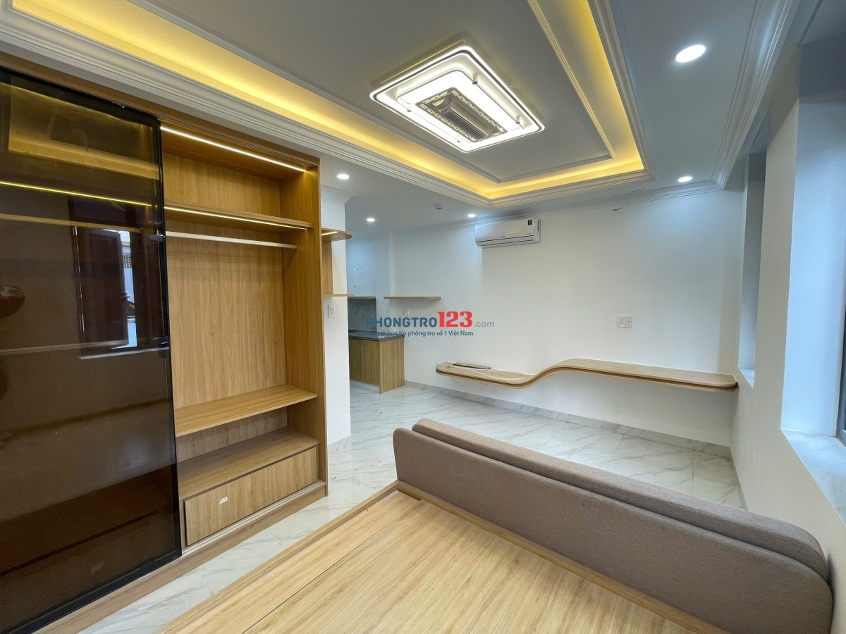 Khai Trương Căn Studio 30m2 Cửa Sổ Trời Gần Đại Học Mở và Công Viên Lê Thị Riêng