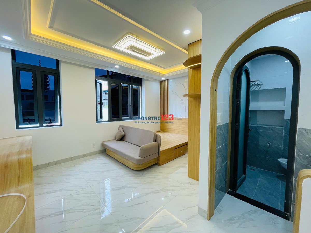 Khai Trương Căn Studio 30m2 Cửa Sổ Trời Gần Đại Học Mở và Công Viên Lê Thị Riêng