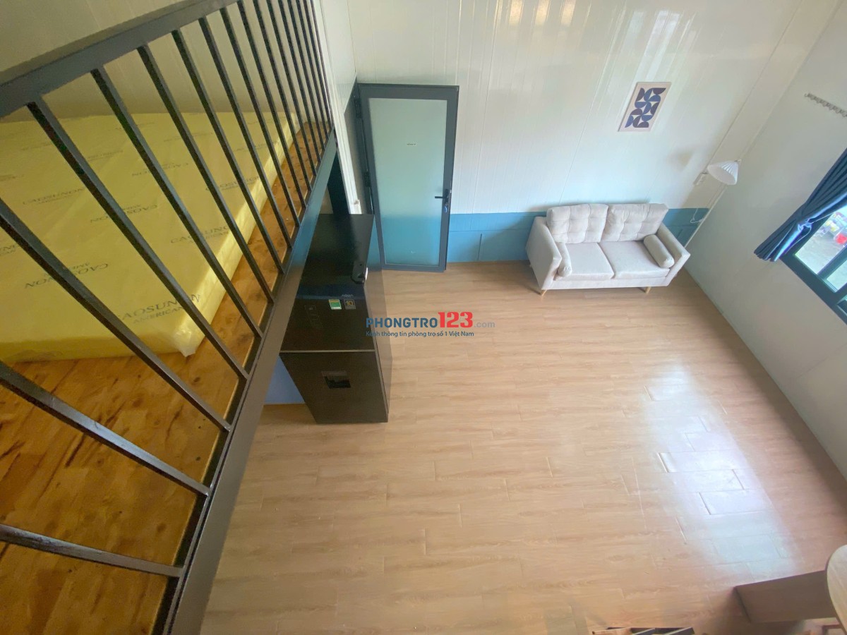 Một siêu phẩm có gác cửa sổ lớn Full nội thất Nơ Trang Long,Bình Thạnh sắp hết phòng