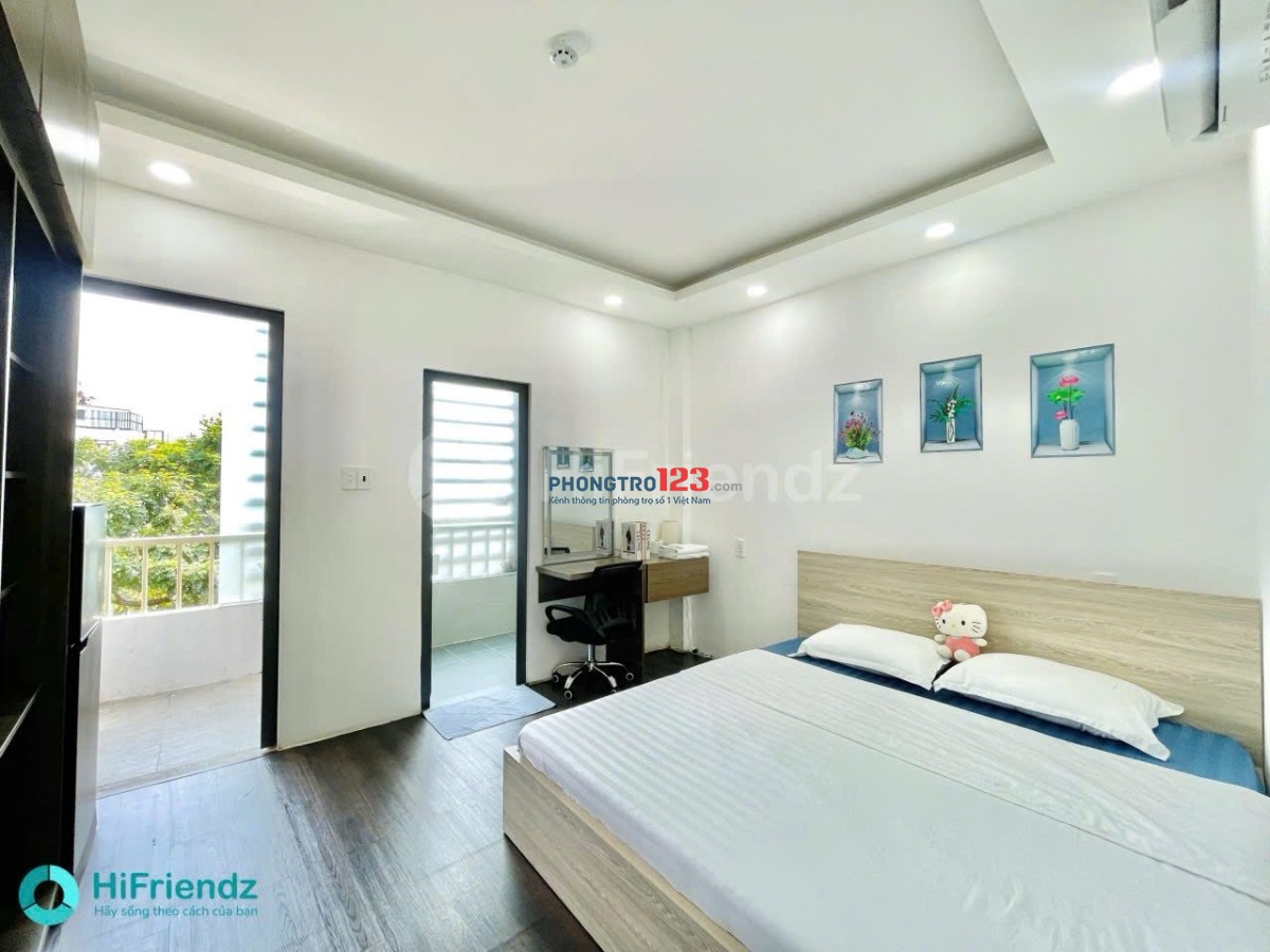 cho thuê phòng trọ full nội thất ban công q3 thang máy mặt tiền gần sát Lê Văn Sỹ, Cách Mạng Tháng 8