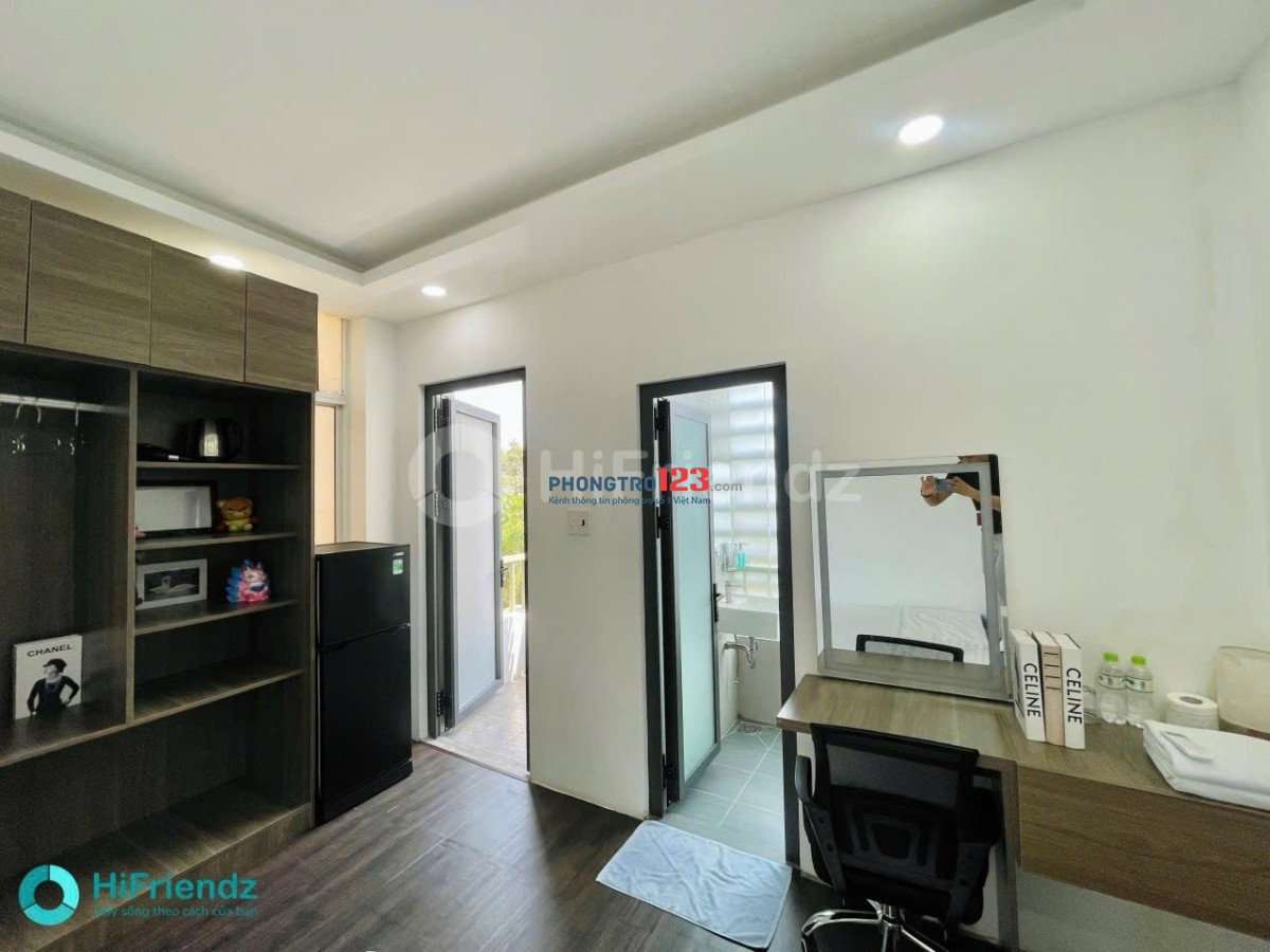 cho thuê phòng trọ full nội thất ban công q3 thang máy mặt tiền gần sát Lê Văn Sỹ, Cách Mạng Tháng 8