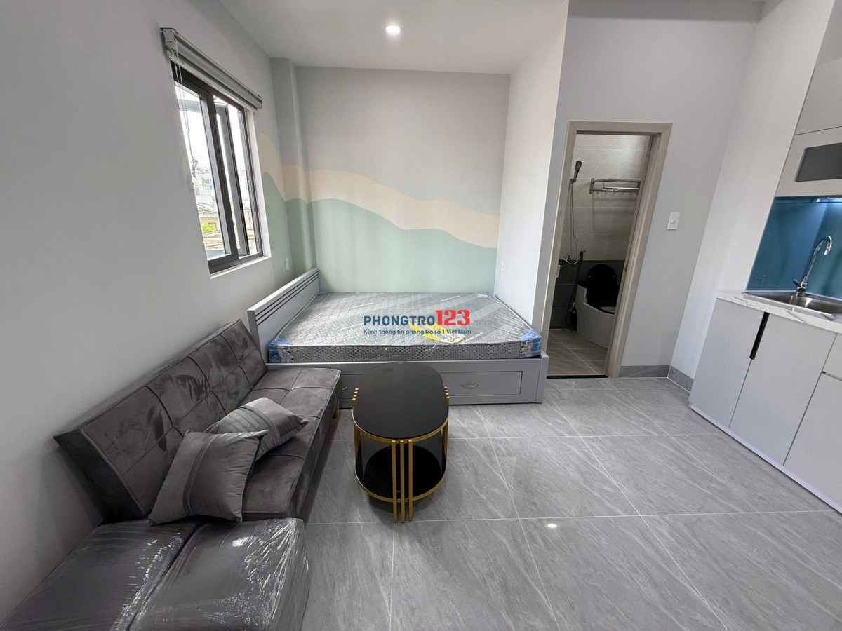 CHO THUÊ PHÒNG STUDIO FULL NỘI THẤT CAO CẤP TẠI BÙI ĐÌNH TUÝ