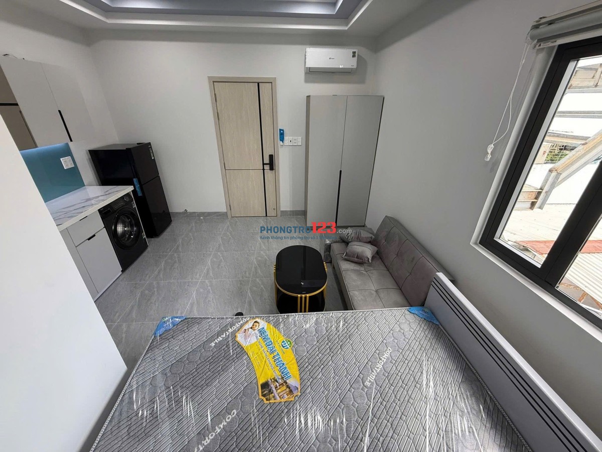 CHO THUÊ PHÒNG STUDIO FULL NỘI THẤT CAO CẤP TẠI BÙI ĐÌNH TUÝ