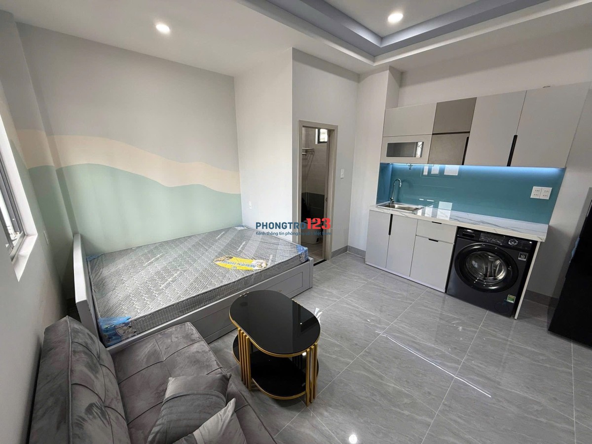 CHO THUÊ PHÒNG STUDIO FULL NỘI THẤT CAO CẤP TẠI BÙI ĐÌNH TUÝ