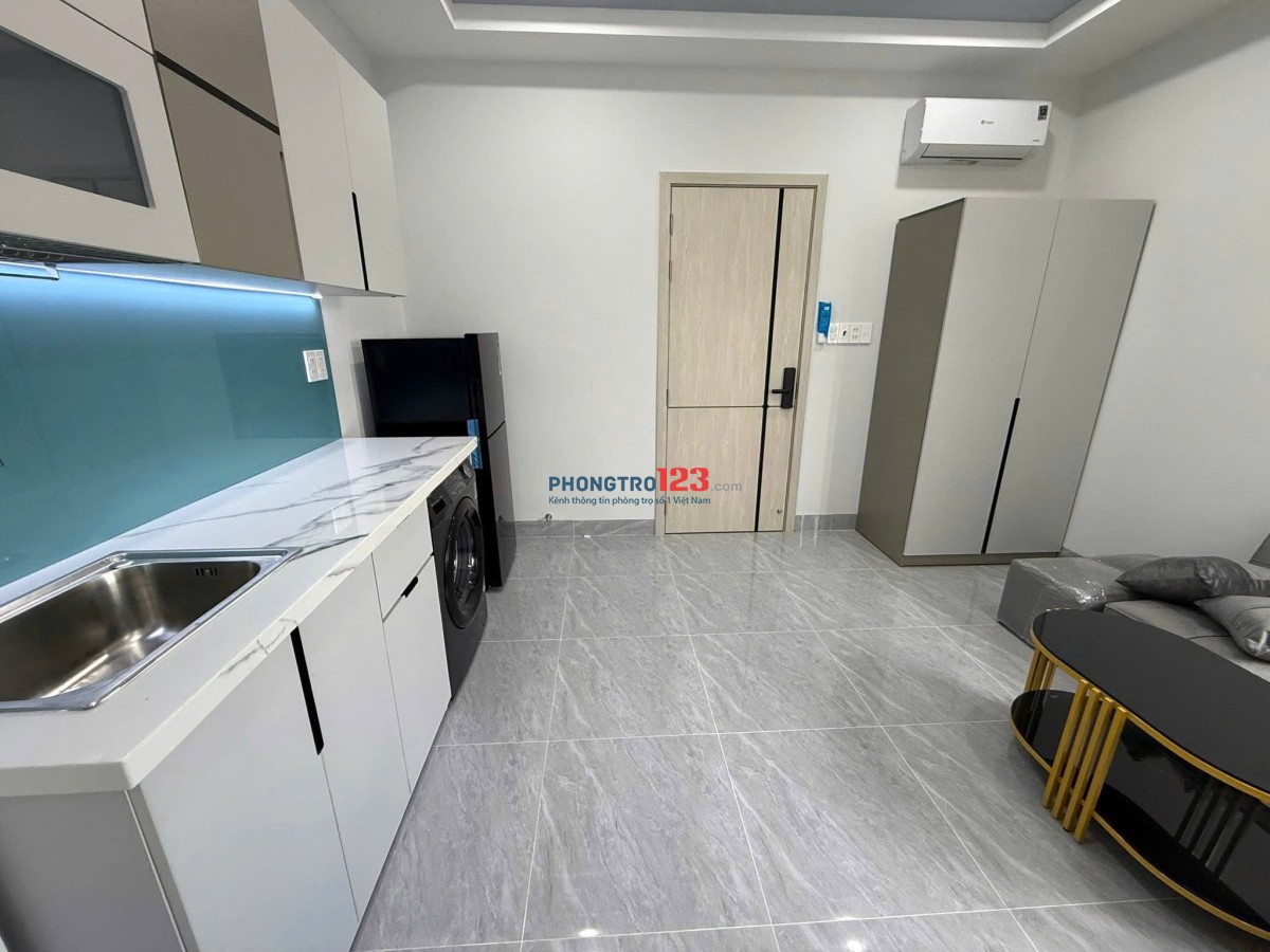 CHO THUÊ PHÒNG STUDIO FULL NỘI THẤT CAO CẤP TẠI BÙI ĐÌNH TUÝ