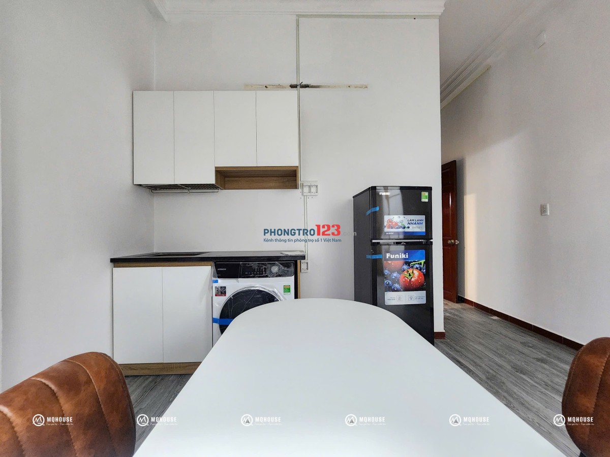 Không gian sống tràn ngập ánh sáng ️ – căn hộ 1PN xinh xắn trung tâm Tân Bình