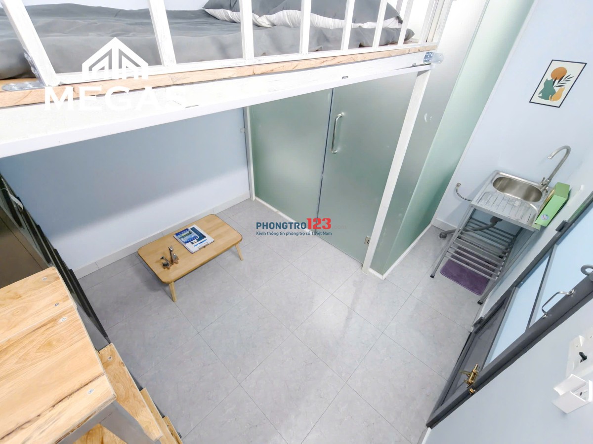 3tr5 CHO CĂN GÁC NHÀ MỚI SẴN NỘI THẤT CƠ BẢN NGAY CHÂN CẦU RẠCH ÔNG