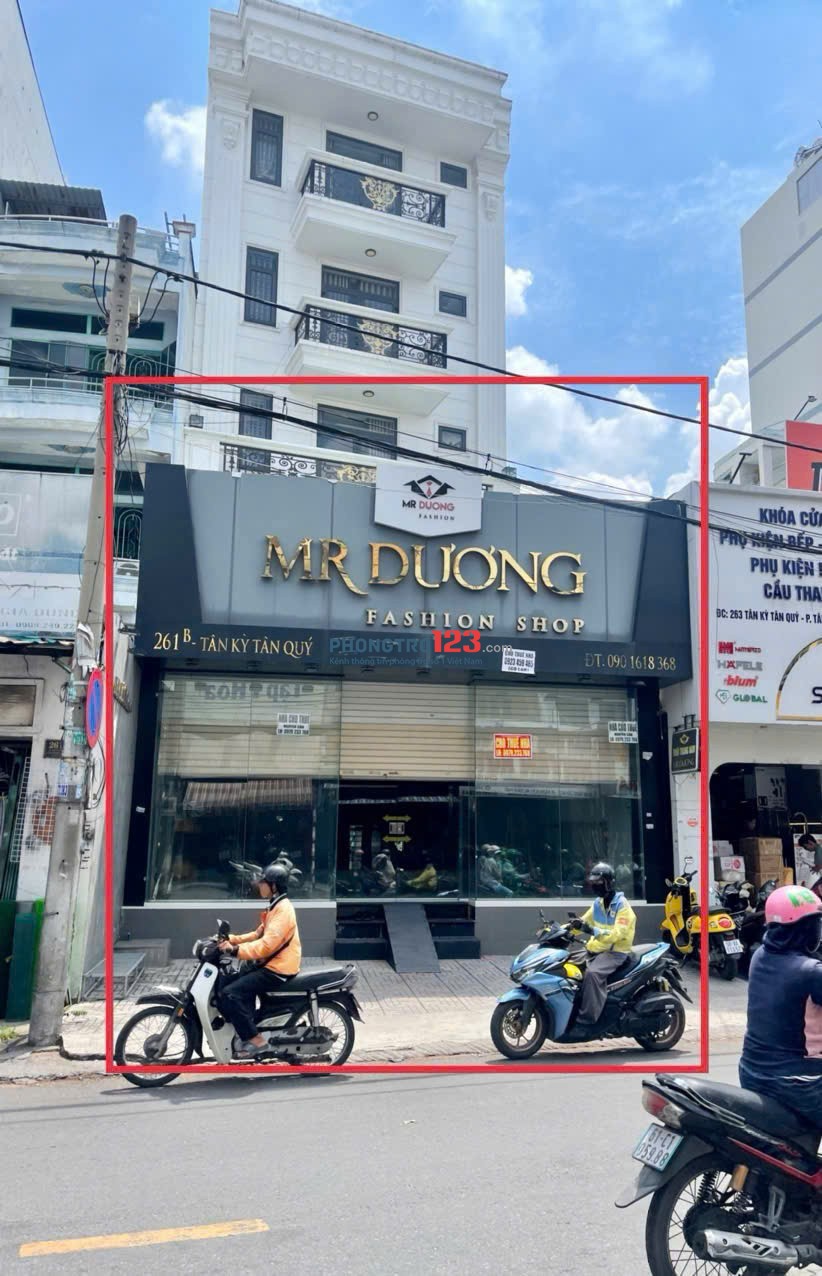 CHO THUÊ MẶT BẰNG KINH DOANH / VĂN PHÒNG – VỊ TRÍ ĐẮC ĐỊA TÂN PHÚ