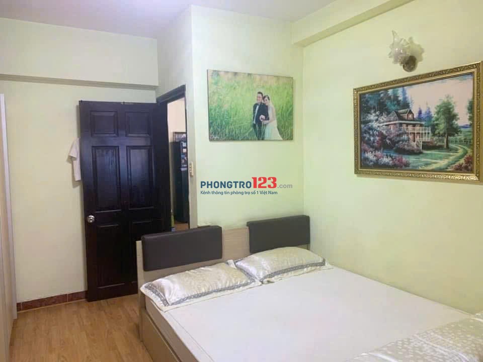 Chung cư Thống Nhất, Tân Phú căn góc 2p ngủ có nội thất giá 8tr