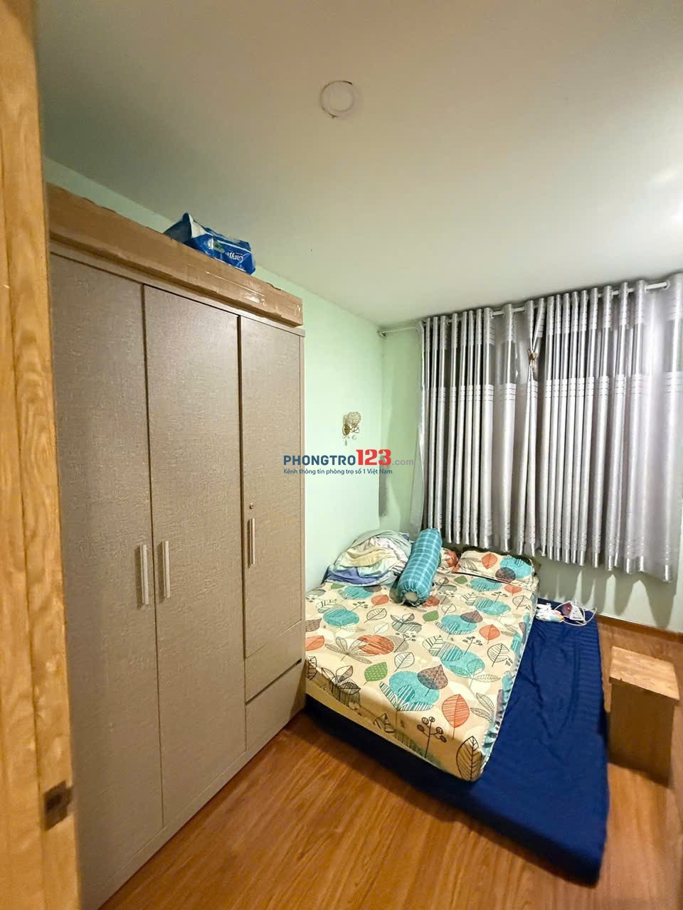 Chung cư Kim Hồng, Vườn Lài, TP: 65m2, 2p ngủ, full NT, 7tr5/tháng