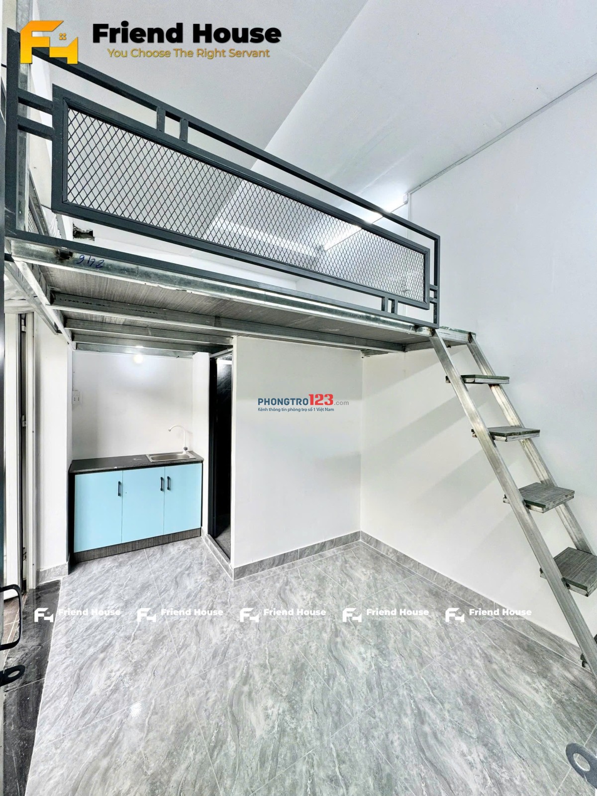 Cho Thuê Phòng Mới 100% – 144 Trần Thị Nghỉ, P1, Gò Vấp (Gần Ngã 5 Chuồng cún)