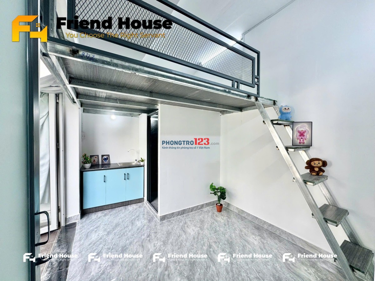 Cho Thuê Phòng Mới 100% – 144 Trần Thị Nghỉ, P1, Gò Vấp (Gần Ngã 5 Chuồng cún)