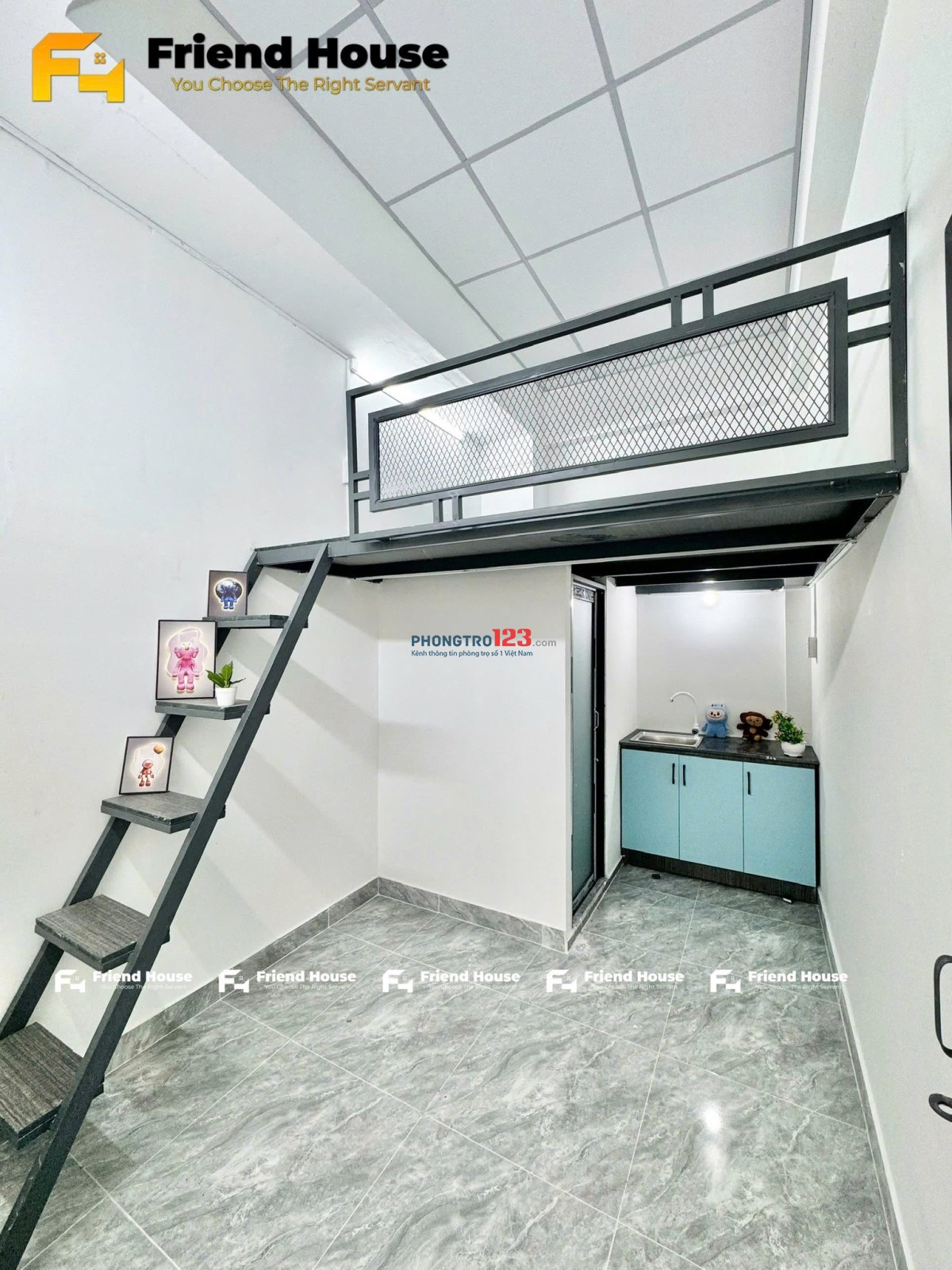 Cho Thuê Phòng Mới 100% – 144 Trần Thị Nghỉ, P1, Gò Vấp (Gần Ngã 5 Chuồng cún)