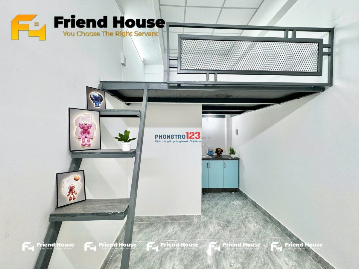 Cho Thuê Phòng Mới 100% – 144 Trần Thị Nghỉ, P1, Gò Vấp (Gần Ngã 5 Chuồng cún)