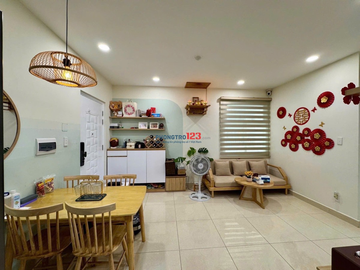 C/c Screc, 75m2, NTCB, 2PN, 1WC, Ngay Coopmart Trường Sa, Q3, 13tr/th.